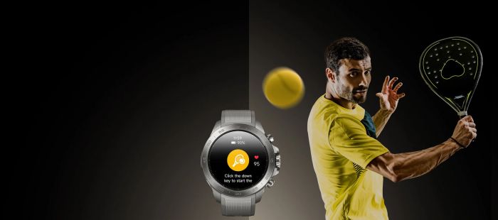 Смарт-годинник Mibro GS Explorer S 48мм, 1.32", 466x466, AMOLED, BT 5.3, Dual-band GPS, 10 ATM, титан-силікон