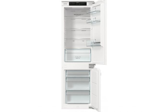 Вбуд. холодильник з мороз. камерою Gorenje, 177х55х54см, 2 двері, 176(76)л, А+, NF+, Зона св-ті, Диспл, Білий