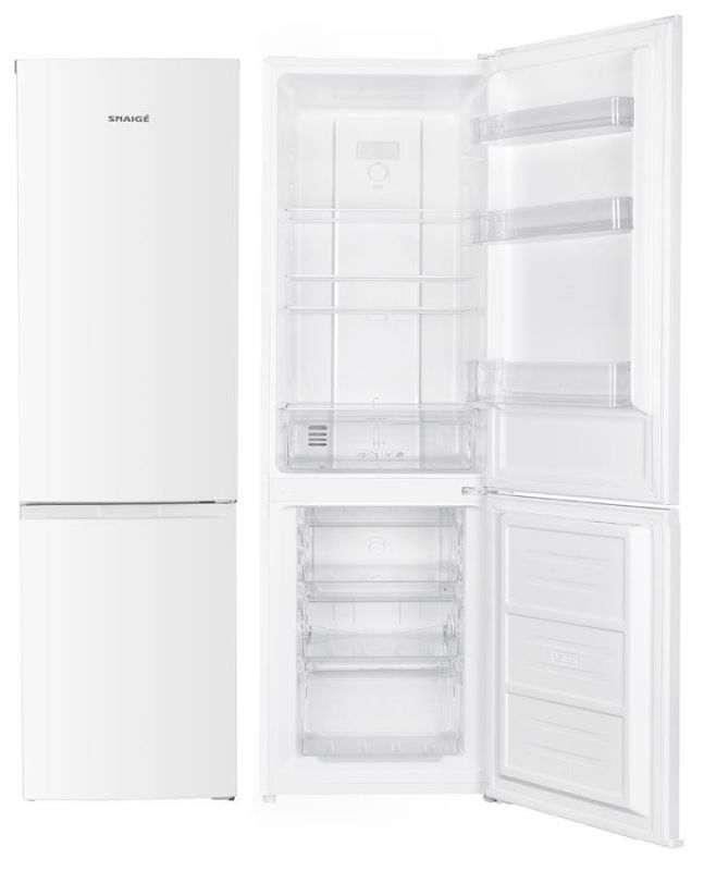 Холодильник Snaige з нижн. мороз., 151x55х57, холод.відд.-138л, мороз.відд.-69л, 2дв., E, ST, білий