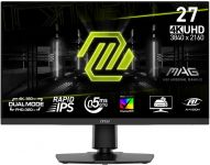 Монітор MSI 27" MAG 272URDF-E16 2xHDMI, DP, 2xUSB, Audio, IPS, 3840x2160, 160Hz, 0.5ms, sRGB 131%, FreeSync, Pivot, HDR400
