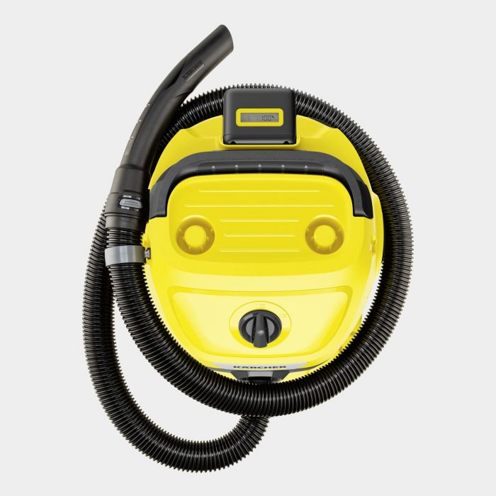 Пилосос професійний акумуляторний Karcher WD 3-18 S V-17/20 18В 110мБар контейнер 17л без АКБ та ЗП