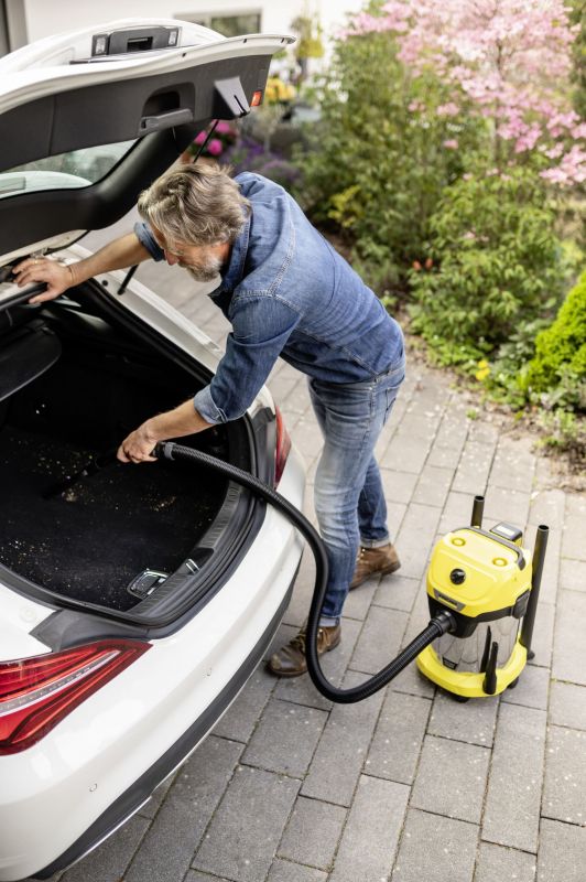Пилосос професійний акумуляторний Karcher WD 3-18 S V-17/20 18В 110мБар контейнер 17л без АКБ та ЗП