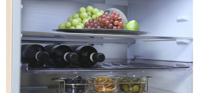 Холодильник LG з нижн. мороз., 203x60х68, холод.відд.-262л, мороз.відд.-113л, 2дв., E, NF, інв., диспл зовн., Fresh Сonverter, бежевий