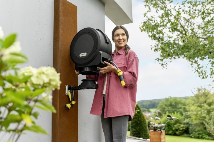 Котушка для шланга Karcher HBX 4.15 Automatic автоматична 15м шланга 1/2” 7.57кг