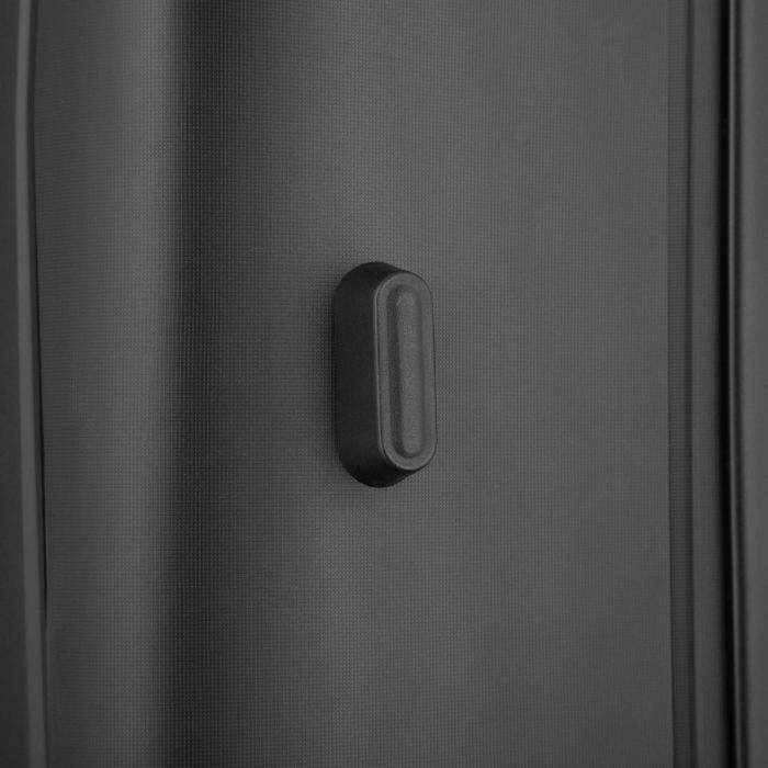 Набір валіз 2E, M7979, поліпропілен, (L+M+S), блискавка anti theft, 4 колеса, кодовий замок, чорний