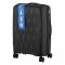 Набір валіз 2E, M7979, поліпропілен, (L+M+S), блискавка anti theft, 4 колеса, кодовий замок, чорний