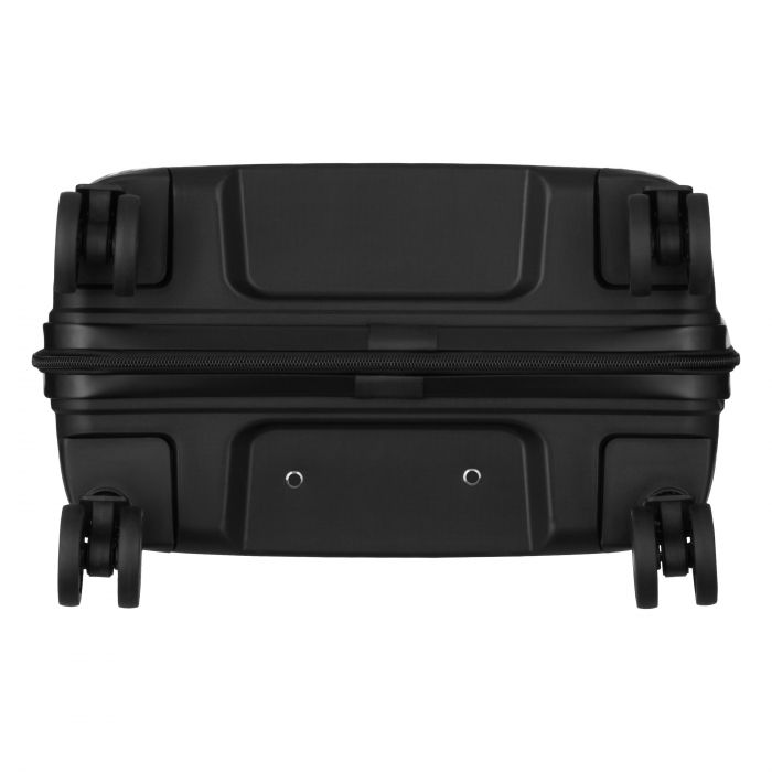 Набір валіз 2E, M7979, поліпропілен, (L+M+S), блискавка anti theft, 4 колеса, кодовий замок, чорний