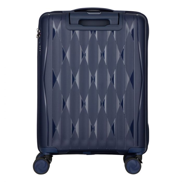 Набір валіз 2E, M7979, поліпропілен, (L+M+S), блискавка anti theft, 4 колеса, кодовий замок, темно-синій