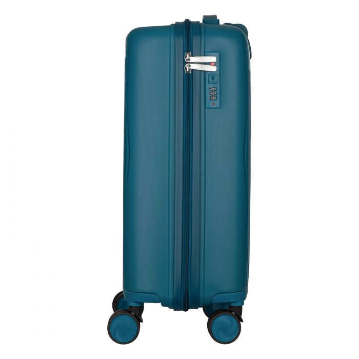 Набір валіз 2E, M7979, поліпропілен, (L+M+S), блискавка anti theft, 4 колеса, кодовий замок, блакитний