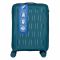 Набір валіз 2E, M7979, поліпропілен, (L+M+S), блискавка anti theft, 4 колеса, кодовий замок, блакитний
