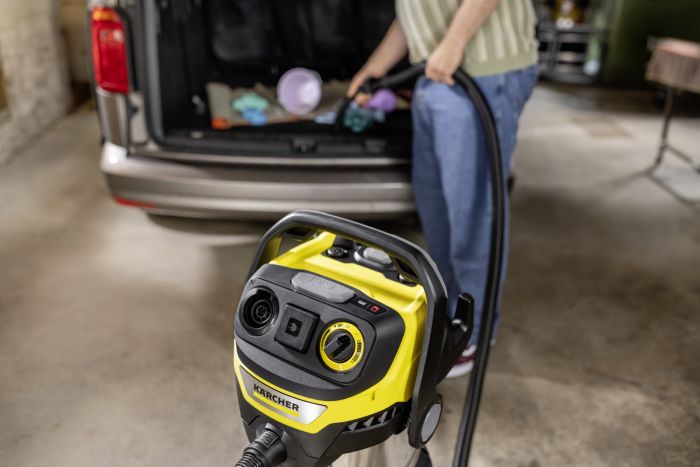 Пилосос професійний Karcher WD 7 Control P S 30/6/35/T 1400Вт 290мБар контейнер 30л 8.7кг