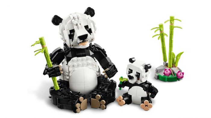 Конструктор LEGO Creator Дикі тварини: пандові