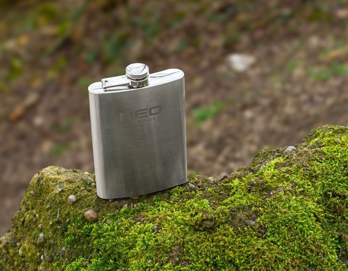 Пляшка Neo Tools, сталева, 220 мл