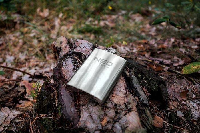 Пляшка Neo Tools, сталева, 220 мл