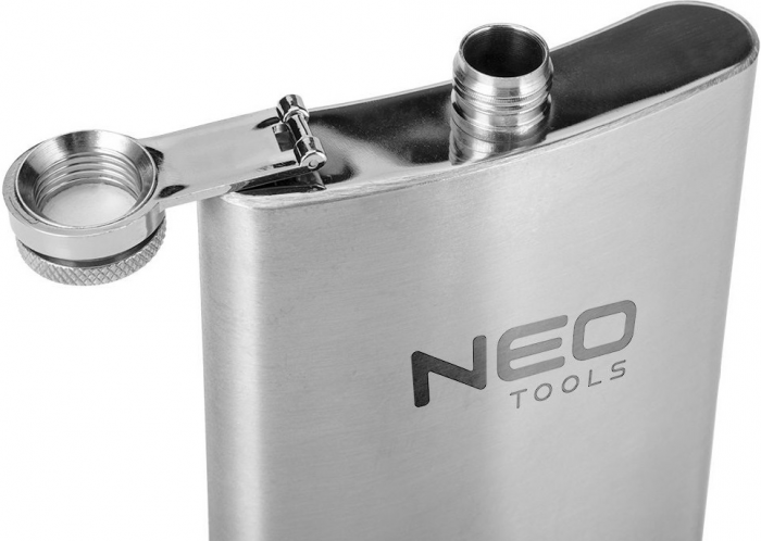 Пляшка Neo Tools, сталева, 220 мл