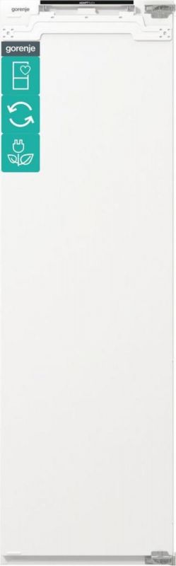 Холодильна камера Gorenje вбудована, 177х55х54см, 1 двері, 300л, А+, FrostLess , Зона св-ті, Внутр. Диспл, Wi-Fi, Білий