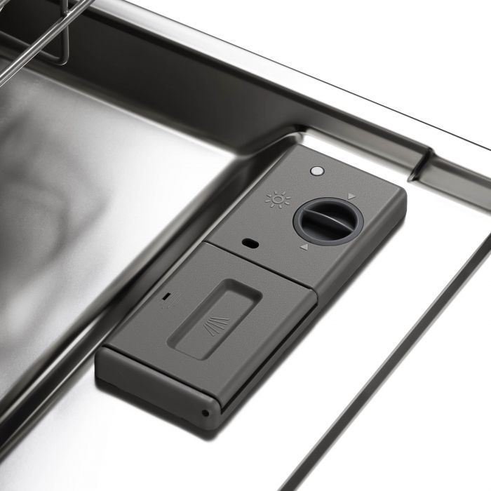 Посудомийна машина ARDESTO вбудовувана, 12 компл., А++, 60см, кнопкове кер., промінь, 5програм, сірий