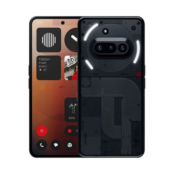 Смартфон Nothing Phone (3a) 6.77" 12/256ГБ, 2SIM, 5000мА•год, чорний