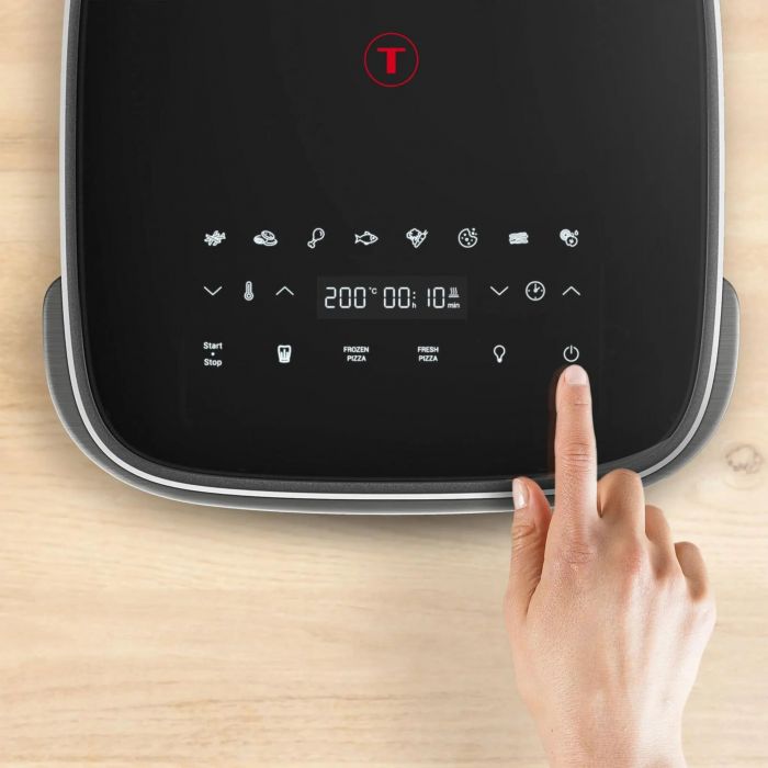Мультипіч Tefal Easy Fry XL Surface, 2200Вт, чаша-4л, сенсорне керув., з віконцем, 10 програм, пластик, чорно-сірий