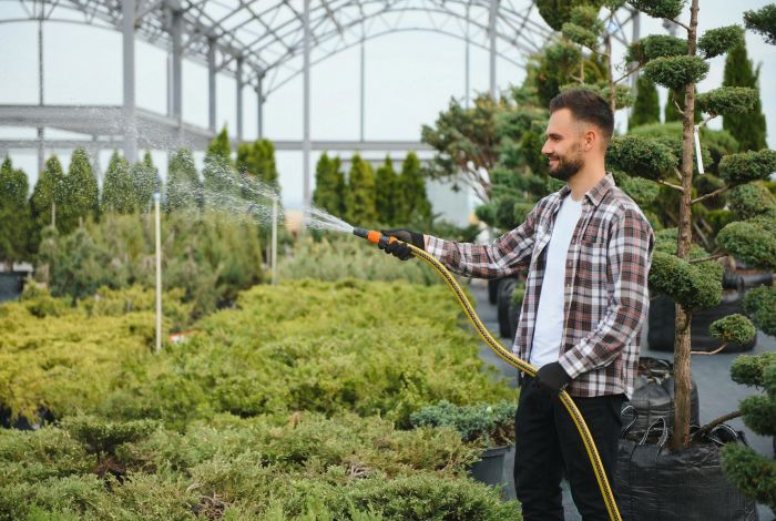 Шланг садовий 2E AquaFlex Solar 3/4" 20м 4 шари 13бар -10…+60°C зрошувач конектор адаптер
