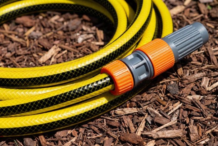 Шланг садовий 2E AquaFlex Solar 3/4" 20м 4 шари 13бар -10…+60°C зрошувач конектор адаптер