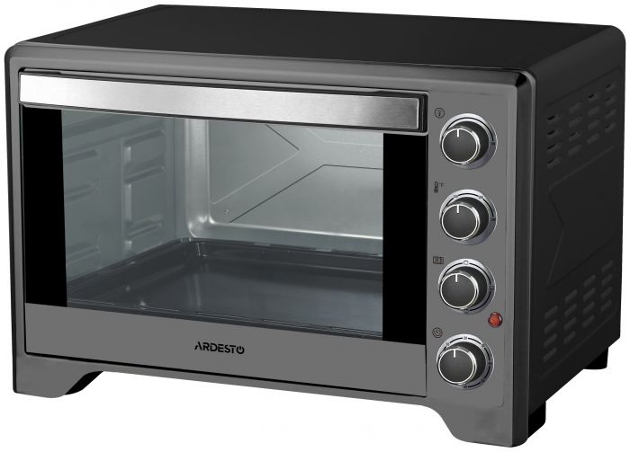 Піч електрична ARDESTO, 60л, 2200Вт, механіч., подвійне скло, сірий
