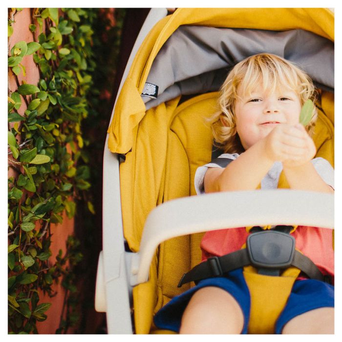 Прогулянкова коляска Greentom Classic Sunflower-White