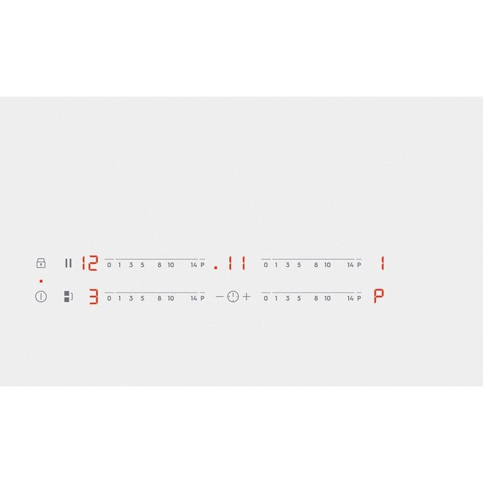 Варильна поверхня Electrolux індукційна, 60см, розширена зона, білий