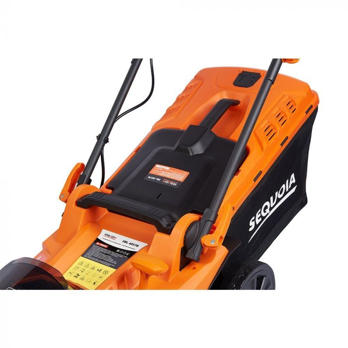 Газонокосарка акумуляторна SEQUOIA SBL4037B-E2W 40В(20В+20В) 37см 35л 25-75мм 11.65кг без АКБ та ЗП