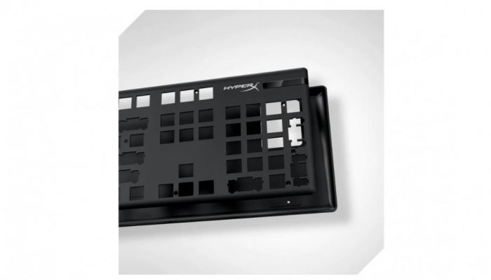 Клавіатура механічна HyperX Alloy Origins PBT 104key, Red, USB-A, EN/UA, RGB, чорний