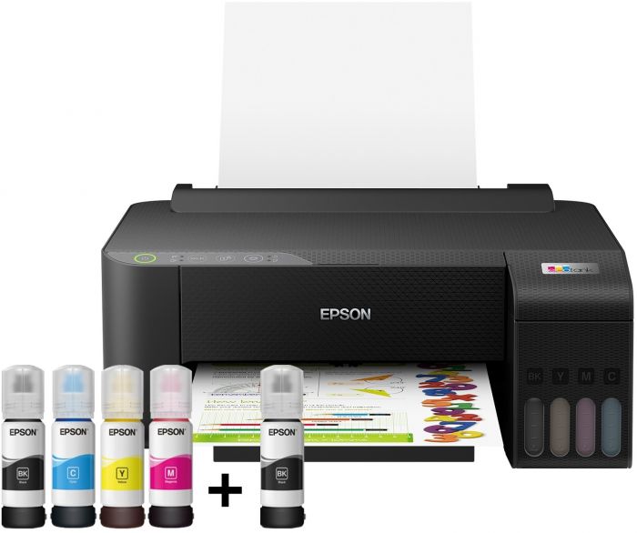 Принтер ink color A4 Epson EcoTank L1250 33_15 ppm USB Wi-Fi 4 inks