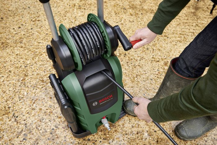 Мінімийка високого тиску Bosch Advanced Aquatak 140, 2100Вт, 140бар, 450л/год, шланг 8м, 17.6кг