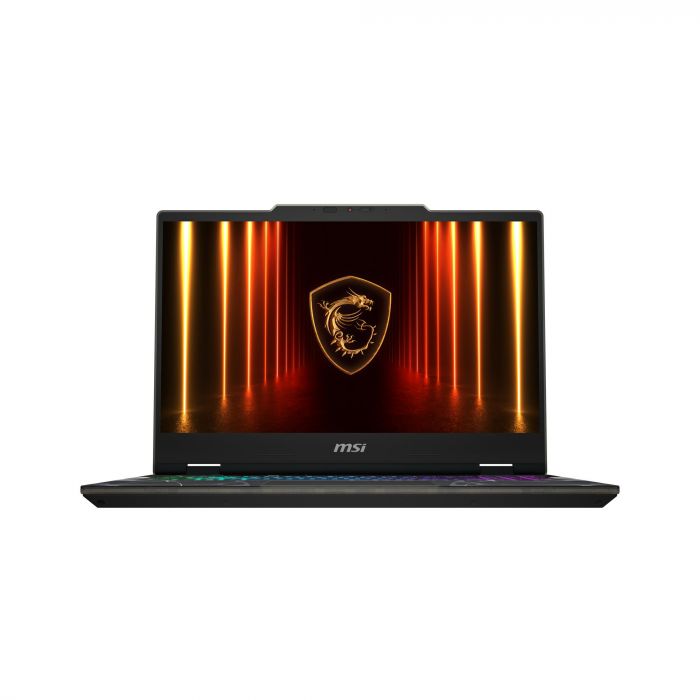 Ноутбук MSI Cyborg 15 B2RWEKG-420XUA 15.6" FHD, Intel 7-240H, 16GB, F1TB, NVD5050-8, DOS, Напівпрозорий чорний