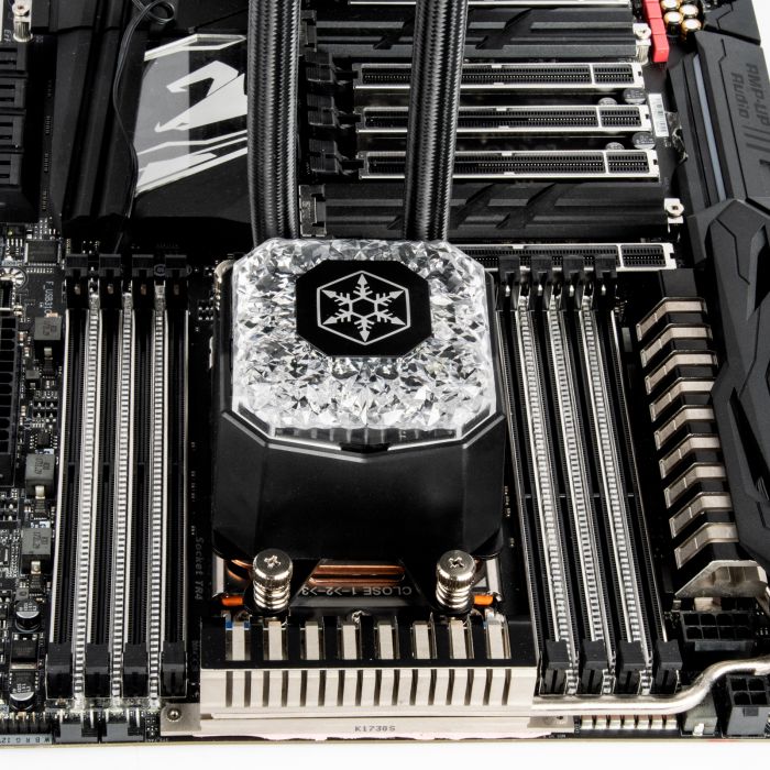 Система рідинного оxолодження SilverStone Icegem 240P-ARGB, LGA2066, 2011, 1366, 115x, 1366, TRX4TR4, AM4, AM3, AM3+, AM2, AM2+, FM1, FM2, TDP280W, чорний