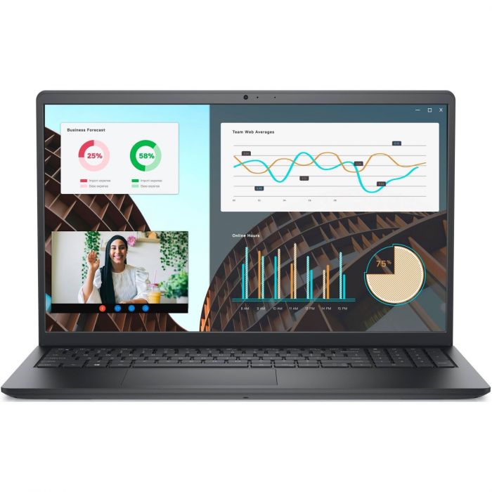 Ноутбук Dell Vostro 3530 15.6" FHD AG, Intel i5-1334U, 16GB, F512GB, UMA, Lin, чорний