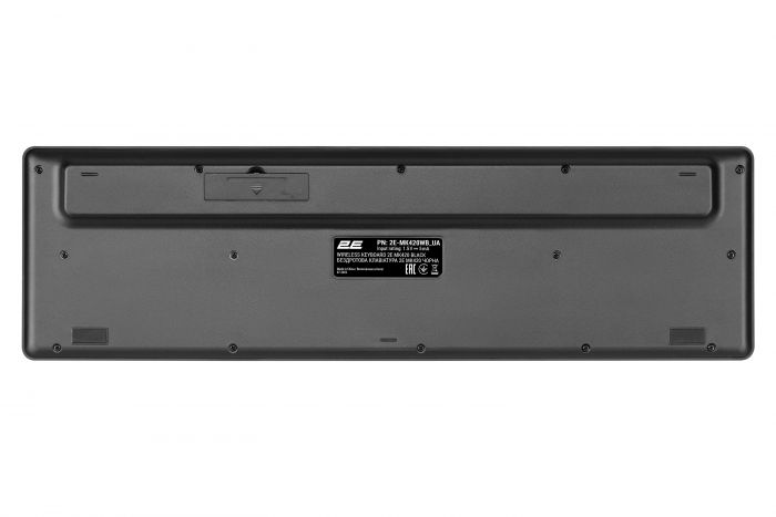 Комплект клавіатура та миша 2E MK420 WL, EN/UK, чорний