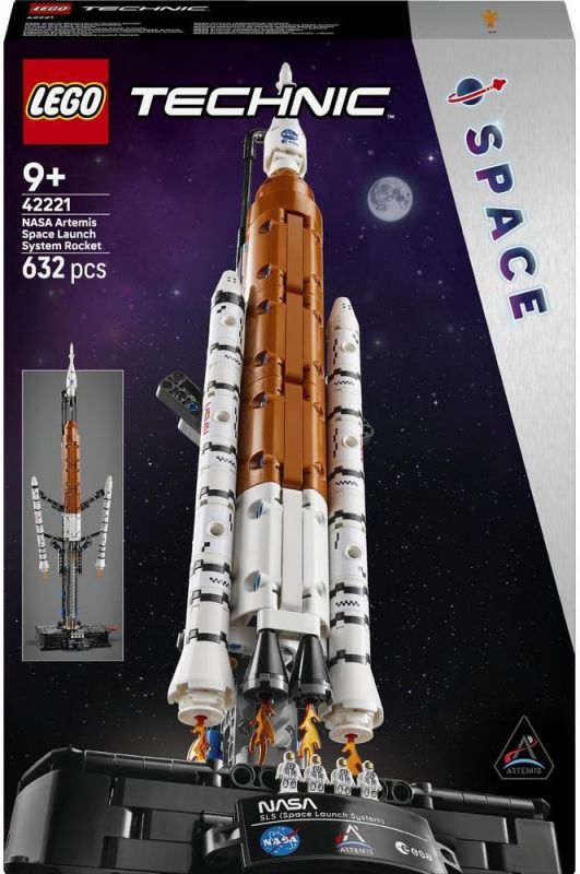 Конструктор LEGO Technic Ракета із системою космічного запуску NASA Artemis