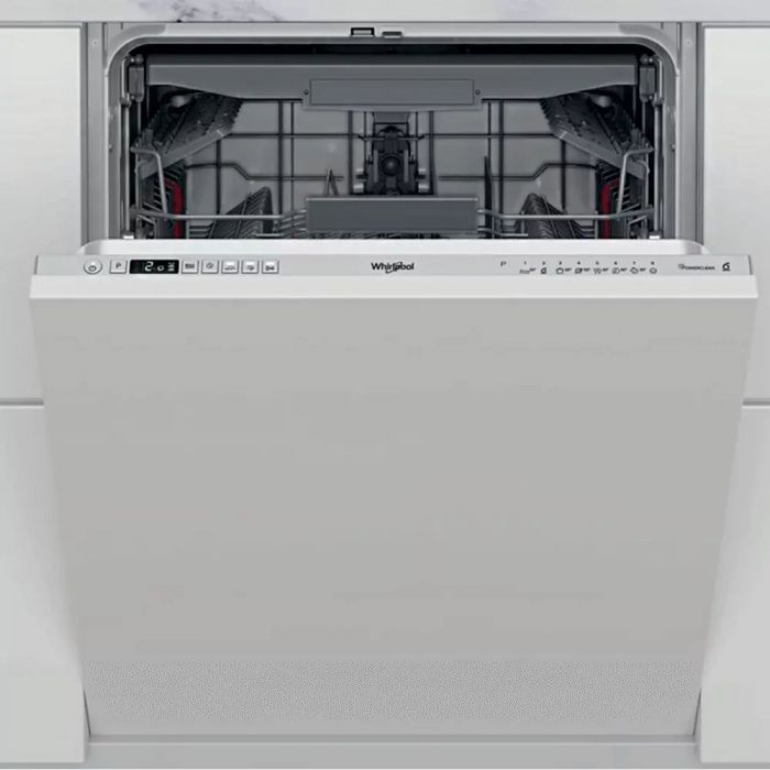 Посудомийна машина Whirlpool вбудована, 14компл., A+++, 60см, дисплей, 3й кошик, білий