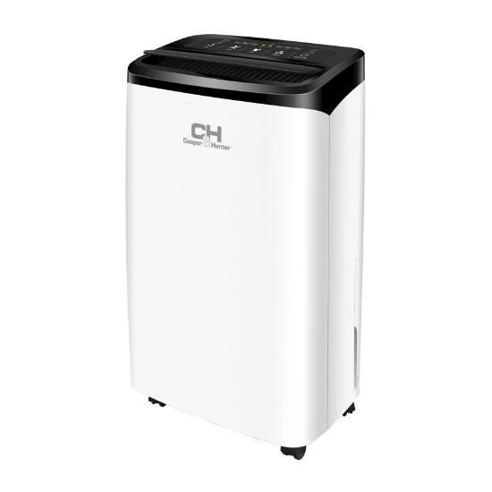 Осушувач повітря Cooper&Hunter CH-D009WD8-20LDWF, 20л.на добу, 50м.кв  , 160м3/год, 300Вт, дисплей, ел.кер-ня, WI-FI, іонізатор, таймер, авто вимк., білий