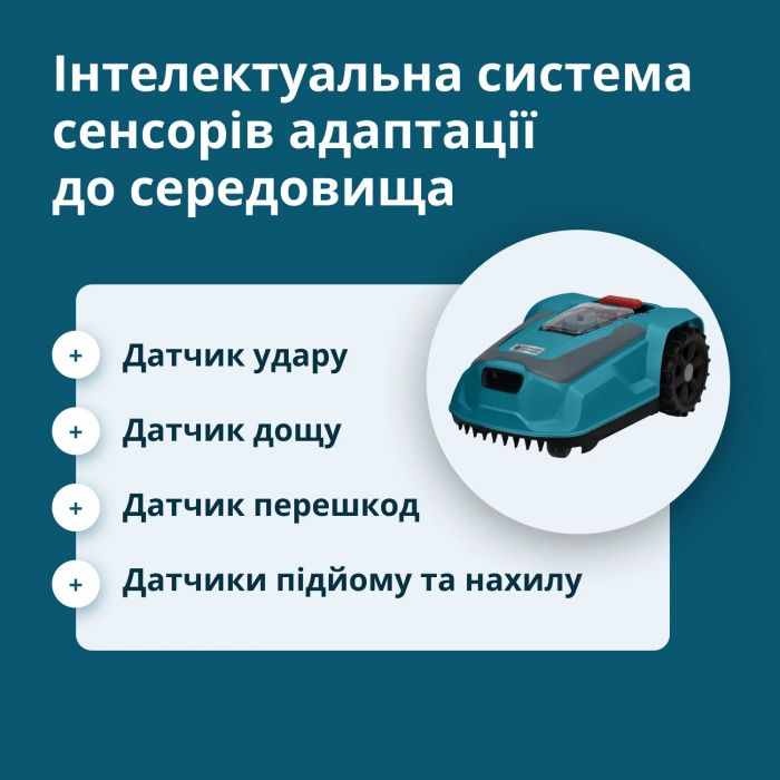 Газонокосарка-робот Konner&Sohnen KS 22RLM 18В акб 1х4А·год wifi 9кг