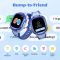 Дитячий годинник-телефон Mibro P6, 1.4", 240x280, GPS, 2MP, 900мА·год, 2АТM, рожевий