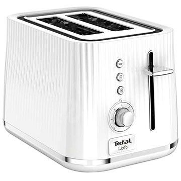 Тостер Tefal Loft 850Вт, пластик, білий