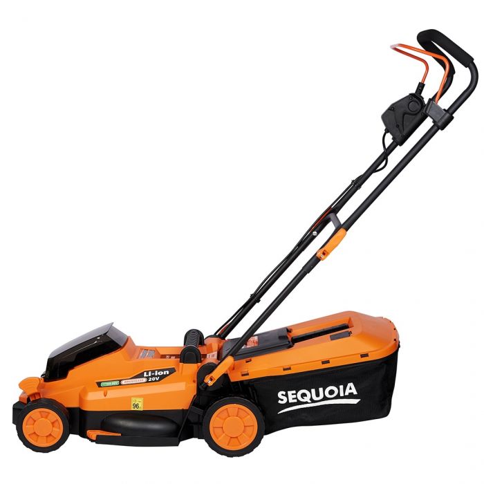 Газонокосарка акумуляторна SEQUOIA SBL2033B 20В 33см 30л 25-75мм ЗП 10.6кг без АКБ та ЗП