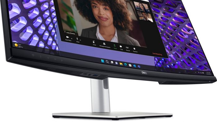 Монітор DELL 34" P3424WEB HDMI, DP, USB-C, RJ-45, MM, IPS, 3440x1440, 21:9, sRGB 99%, CURVED, HAS, Cam