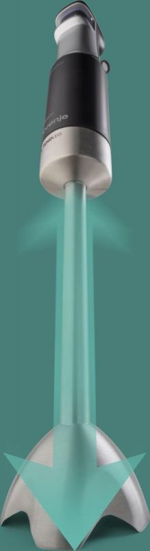 Блендер Gorenje заглибний 1500Вт, 3в1, чаша-2,2л, подрібнювач, шинковка, чорний