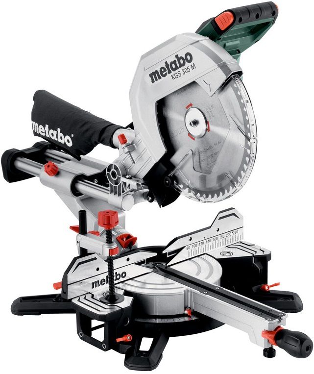 Пила торцювальна Metabo KGS 305M з протяжкою 1600Вт диск 305мм 18.6кг
